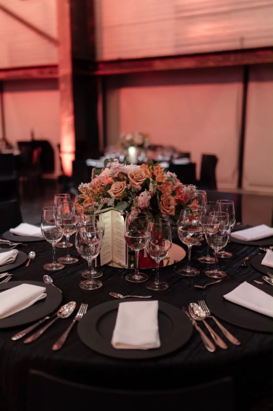Centro de mesa floral para boda