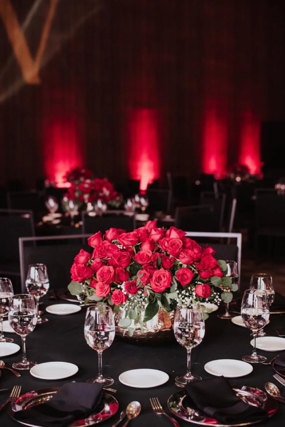Centro de mesa floral para boda