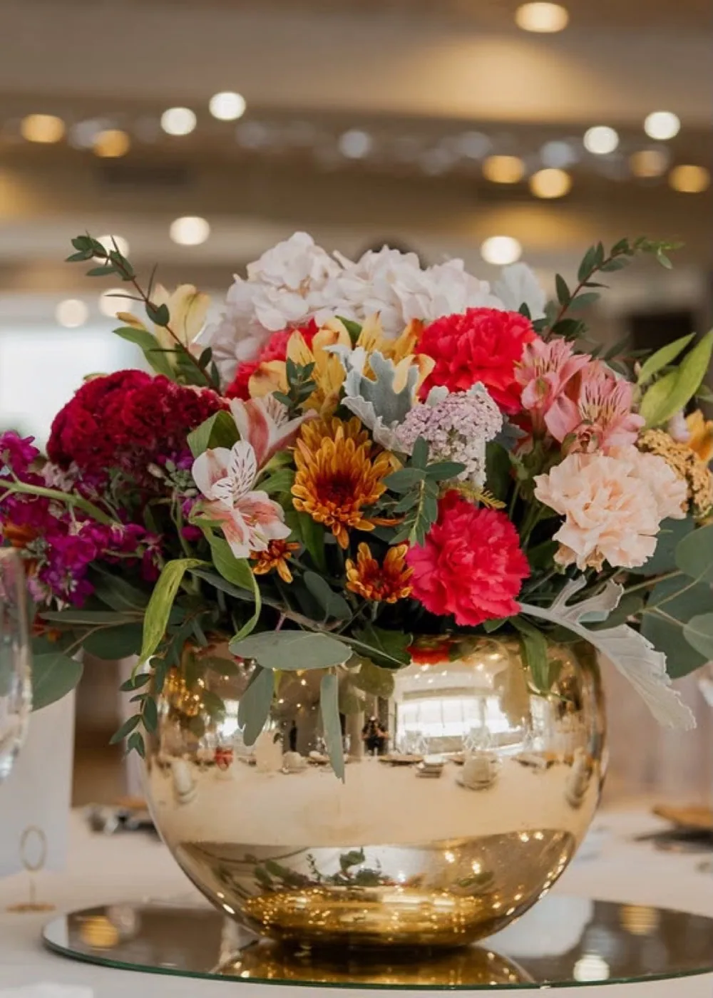 Arreglo floral para despedida de soltera