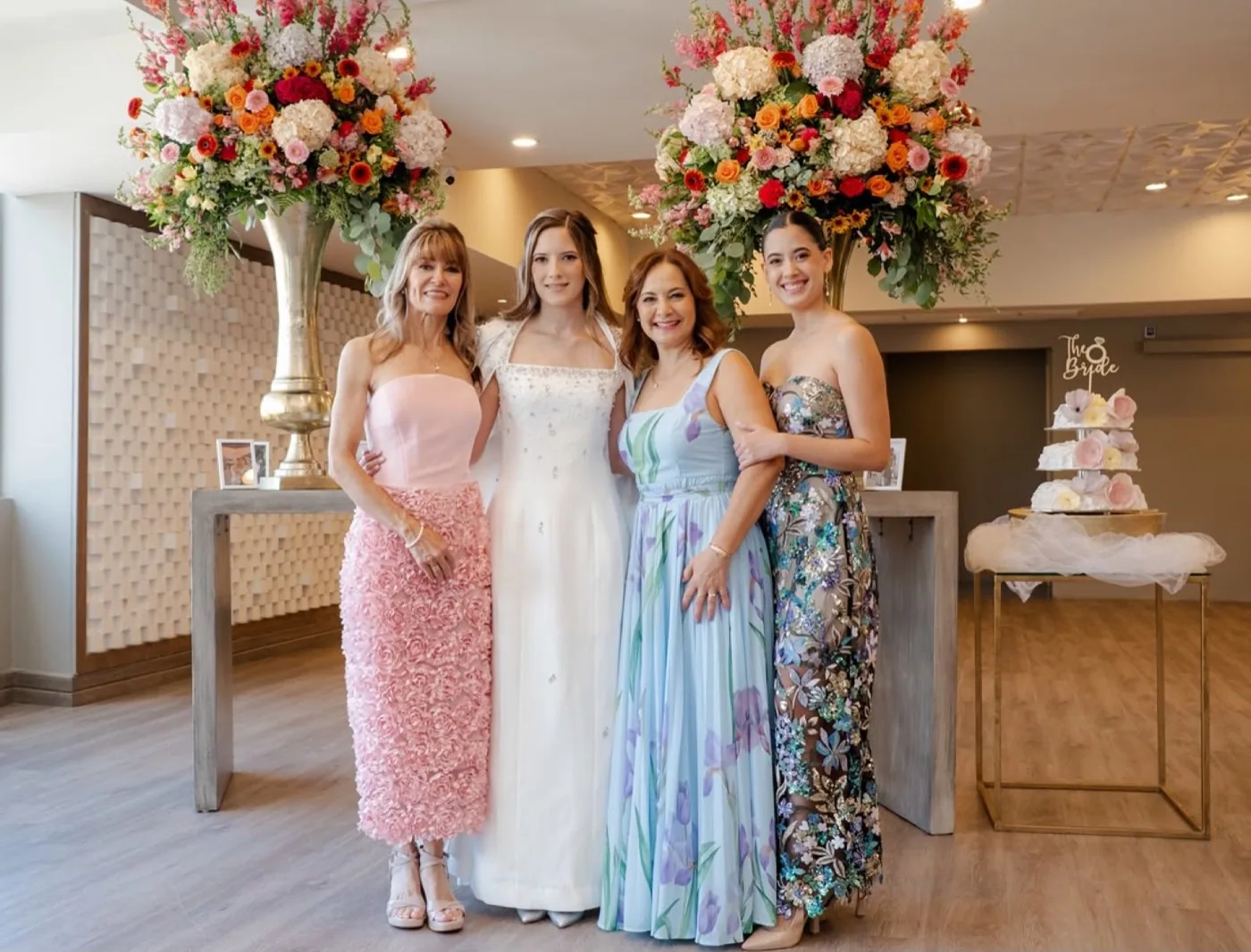 Arreglo floral para despedida de soltera