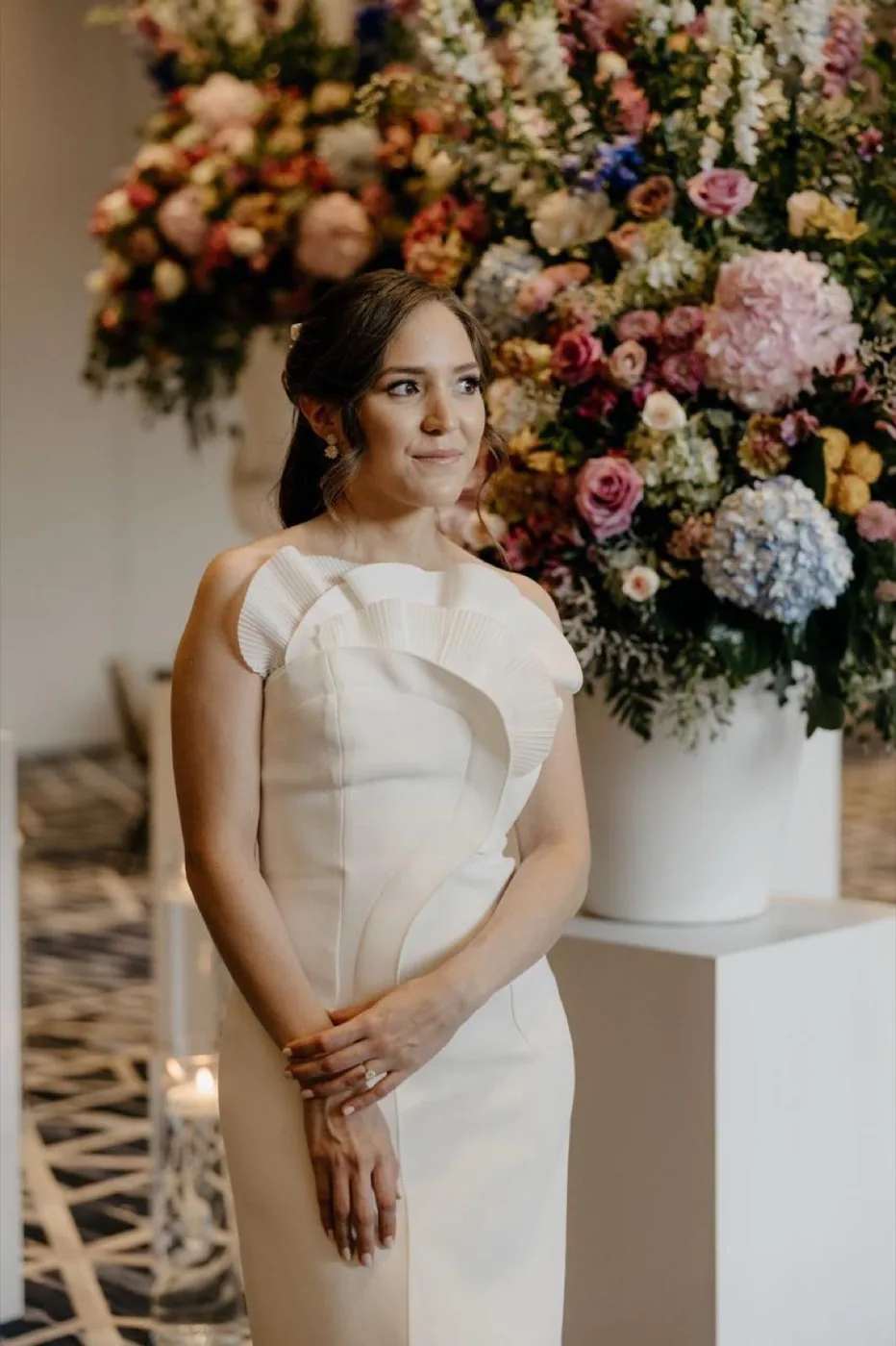 Arreglo floral para despedida de soltera